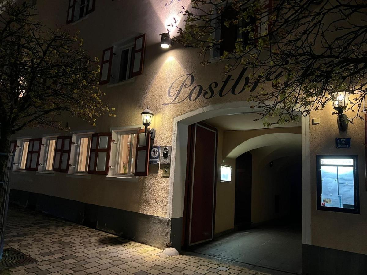Hotel-Gasthof Postbraeu Dingolfing Exterior photo